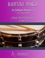cover Radetzky March Concert Band sheet music cover